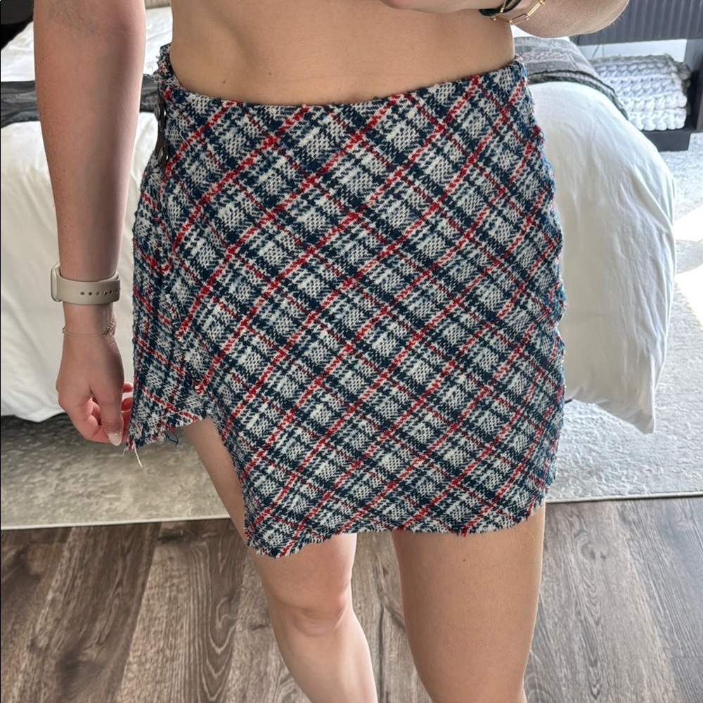Plaid Urban Outfitters Mini Skirt